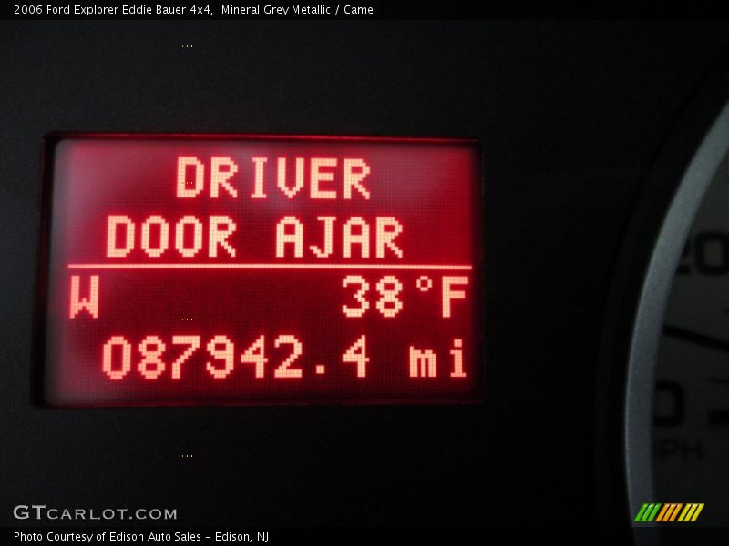 Mineral Grey Metallic / Camel 2006 Ford Explorer Eddie Bauer 4x4