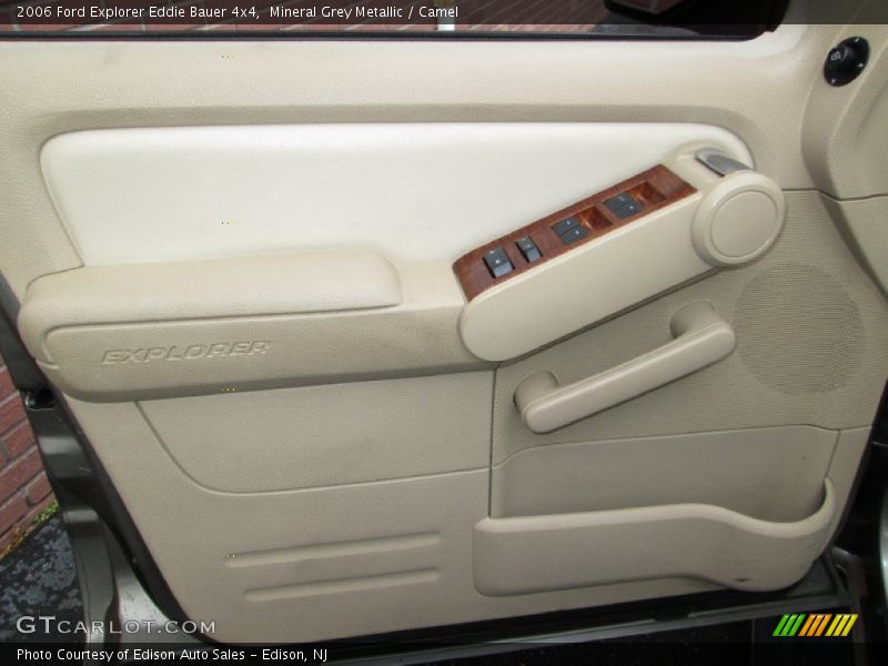 Mineral Grey Metallic / Camel 2006 Ford Explorer Eddie Bauer 4x4