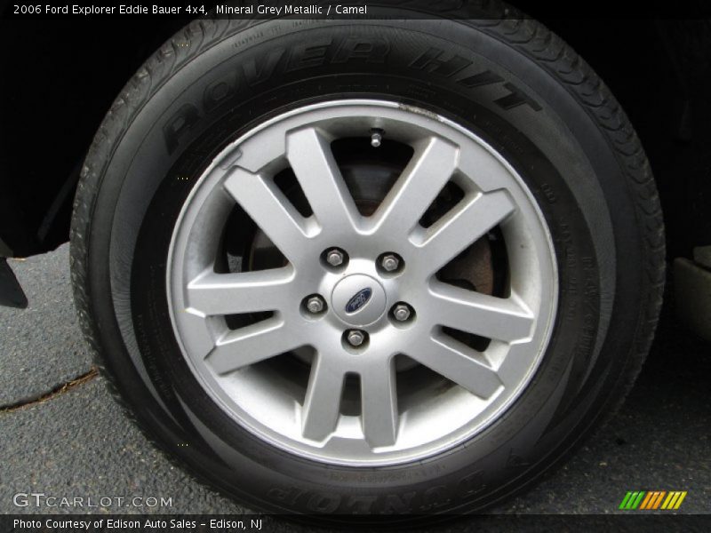 Mineral Grey Metallic / Camel 2006 Ford Explorer Eddie Bauer 4x4