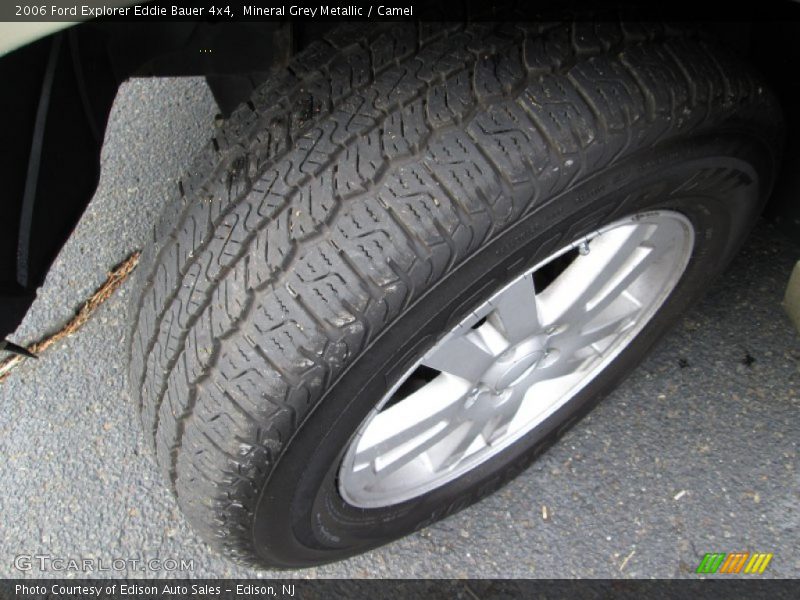 Mineral Grey Metallic / Camel 2006 Ford Explorer Eddie Bauer 4x4