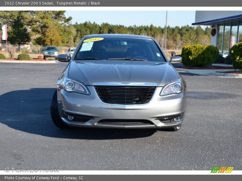 Tungsten Metallic / Black 2012 Chrysler 200 S Sedan