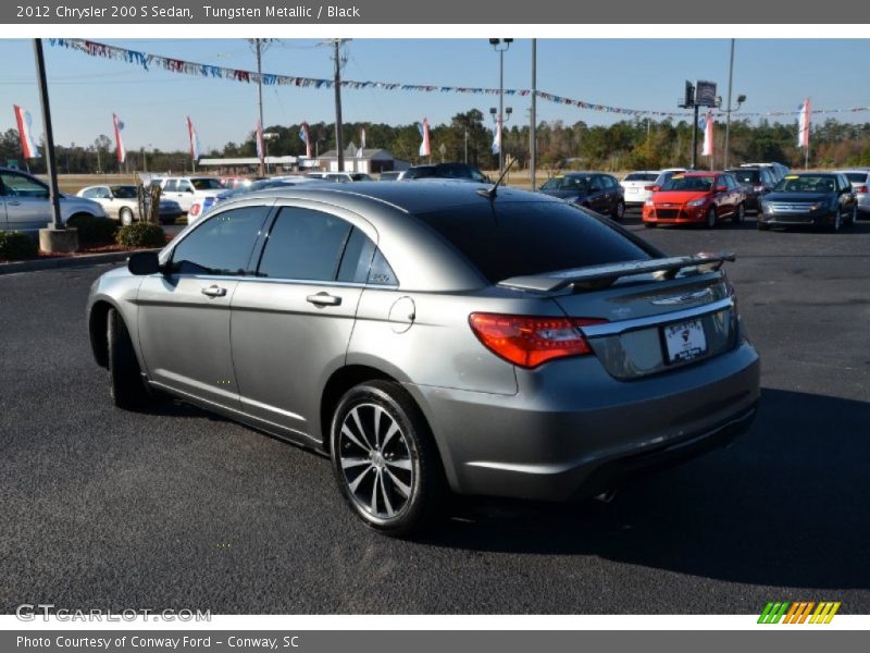 Tungsten Metallic / Black 2012 Chrysler 200 S Sedan