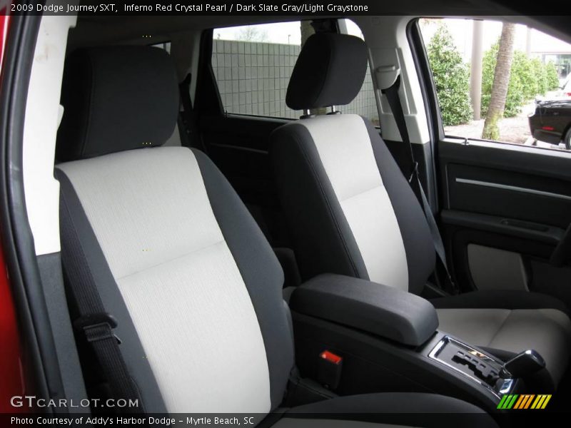 Inferno Red Crystal Pearl / Dark Slate Gray/Light Graystone 2009 Dodge Journey SXT
