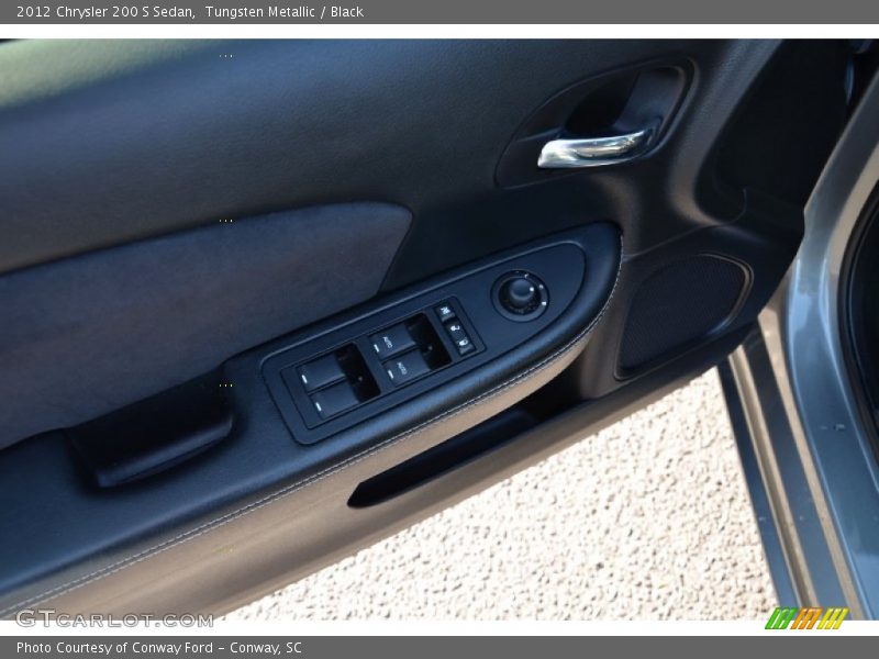 Tungsten Metallic / Black 2012 Chrysler 200 S Sedan