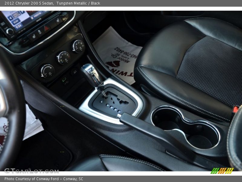 Tungsten Metallic / Black 2012 Chrysler 200 S Sedan