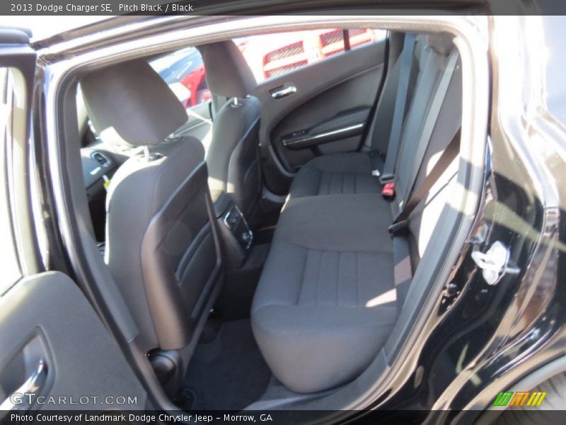 Pitch Black / Black 2013 Dodge Charger SE