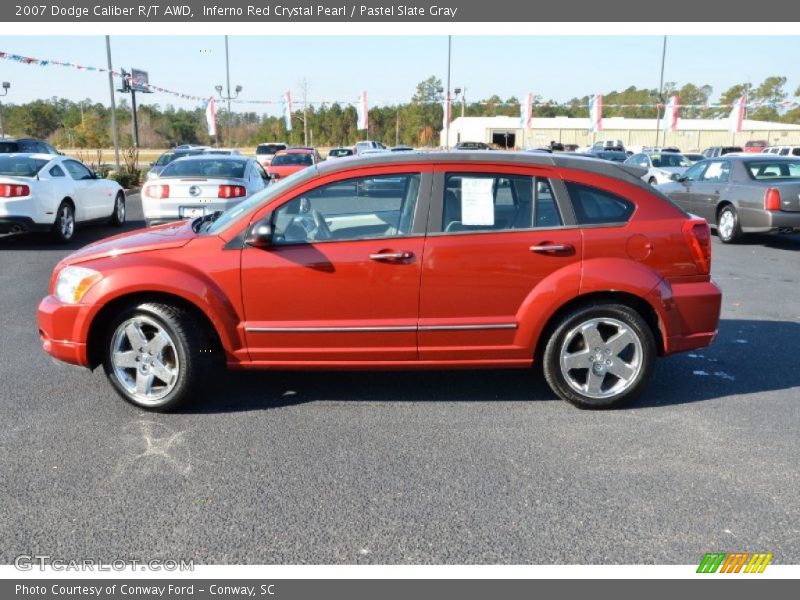  2007 Caliber R/T AWD Inferno Red Crystal Pearl
