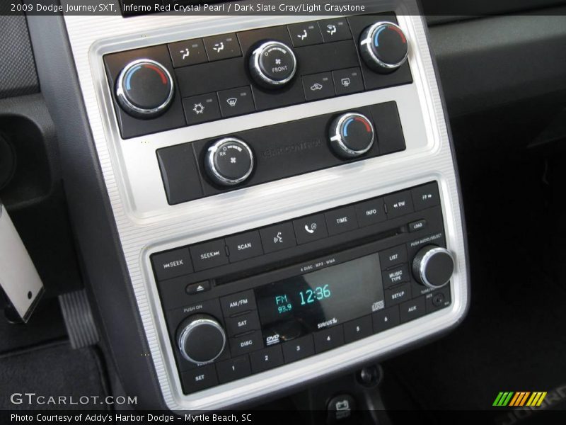 Inferno Red Crystal Pearl / Dark Slate Gray/Light Graystone 2009 Dodge Journey SXT