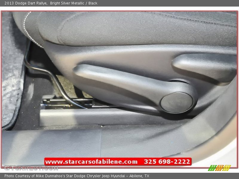 Bright Silver Metallic / Black 2013 Dodge Dart Rallye