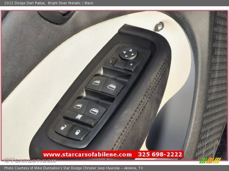 Bright Silver Metallic / Black 2013 Dodge Dart Rallye