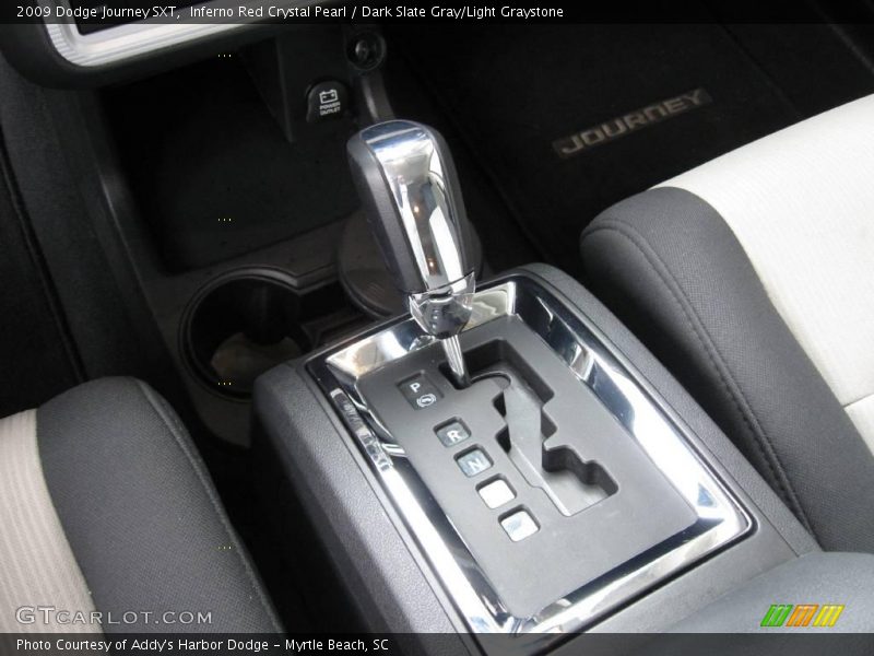Inferno Red Crystal Pearl / Dark Slate Gray/Light Graystone 2009 Dodge Journey SXT