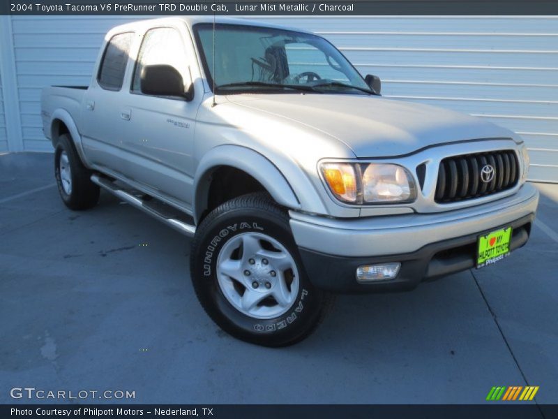 Lunar Mist Metallic / Charcoal 2004 Toyota Tacoma V6 PreRunner TRD Double Cab