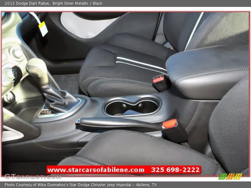 Bright Silver Metallic / Black 2013 Dodge Dart Rallye