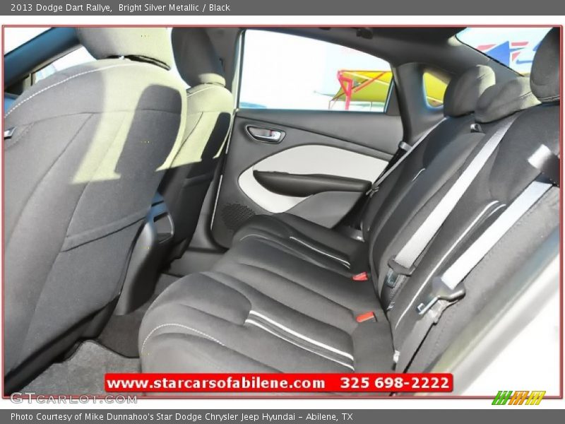 Bright Silver Metallic / Black 2013 Dodge Dart Rallye