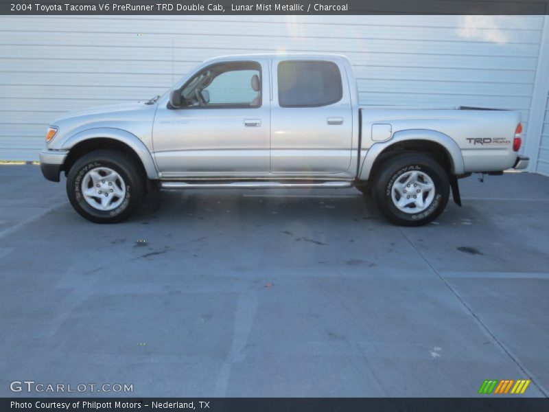 Lunar Mist Metallic / Charcoal 2004 Toyota Tacoma V6 PreRunner TRD Double Cab