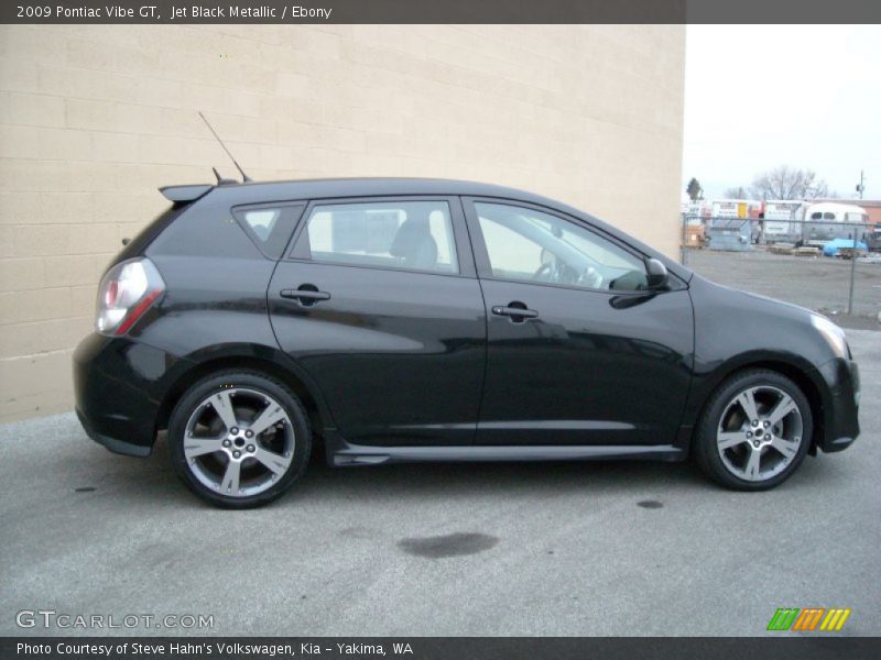 Jet Black Metallic / Ebony 2009 Pontiac Vibe GT