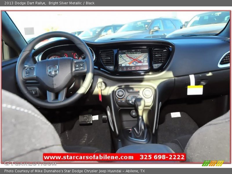 Bright Silver Metallic / Black 2013 Dodge Dart Rallye