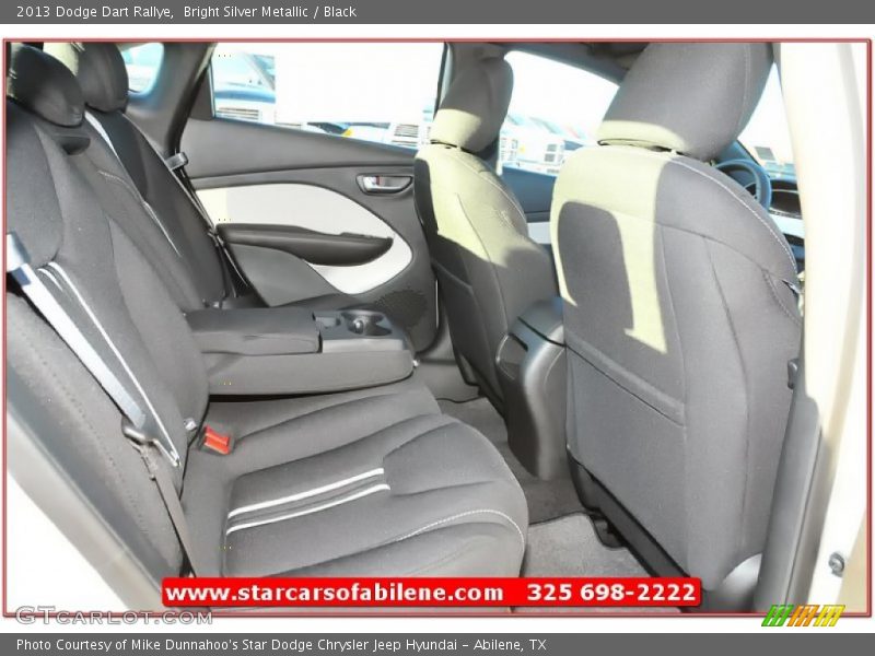 Bright Silver Metallic / Black 2013 Dodge Dart Rallye