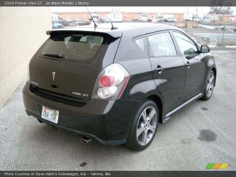 Jet Black Metallic / Ebony 2009 Pontiac Vibe GT