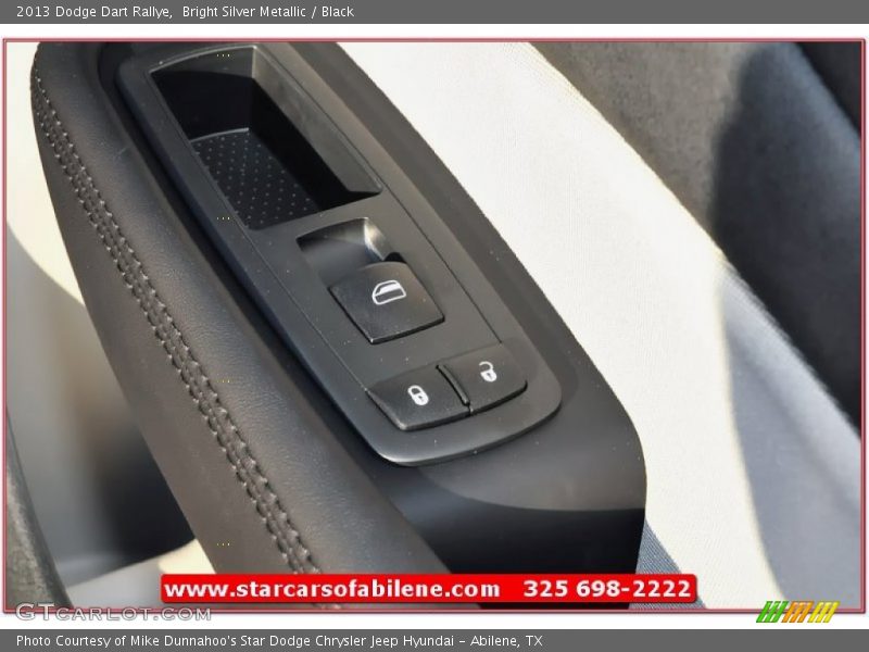 Bright Silver Metallic / Black 2013 Dodge Dart Rallye