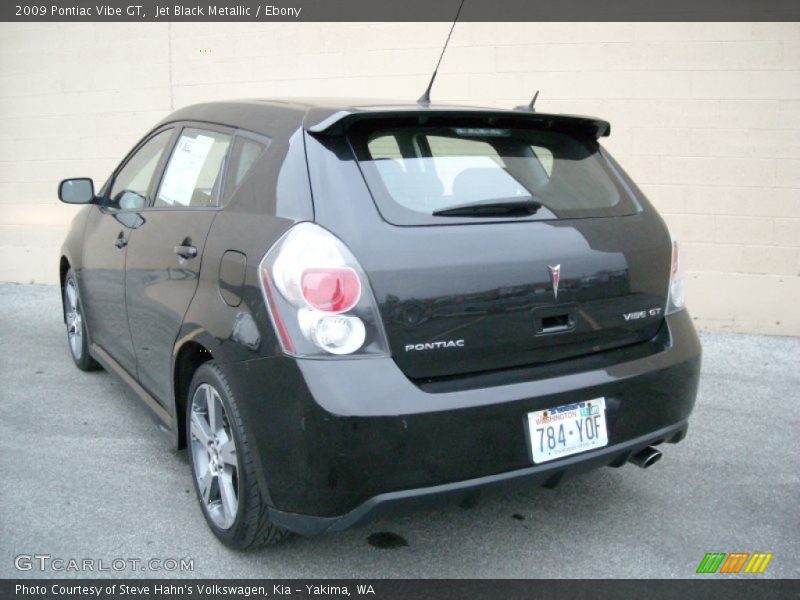 Jet Black Metallic / Ebony 2009 Pontiac Vibe GT