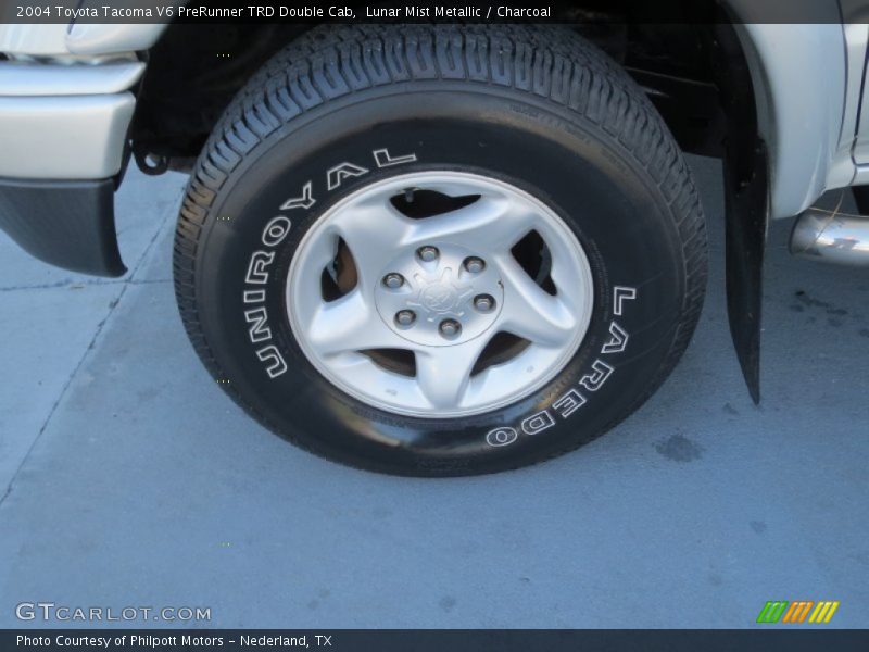 Lunar Mist Metallic / Charcoal 2004 Toyota Tacoma V6 PreRunner TRD Double Cab