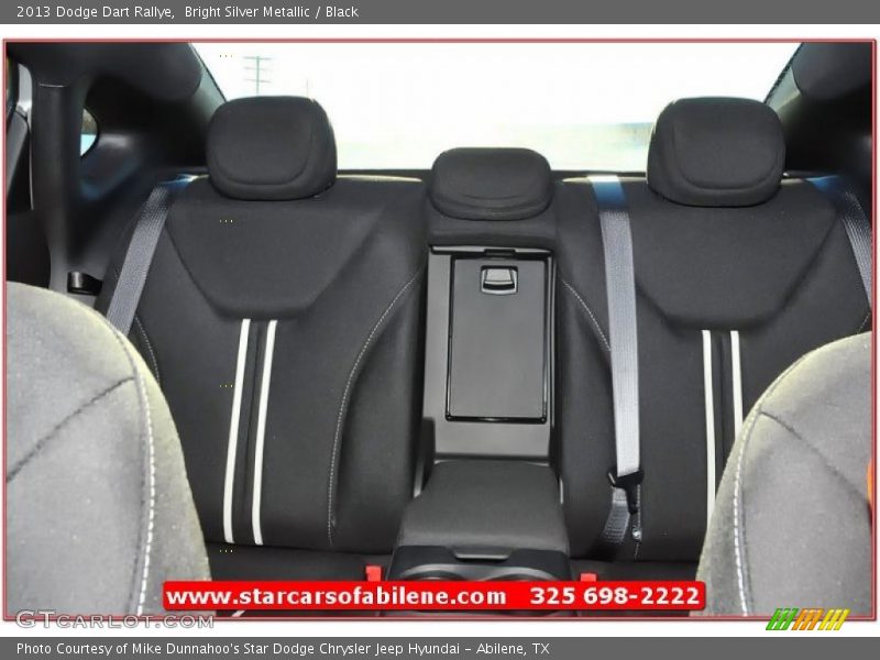 Bright Silver Metallic / Black 2013 Dodge Dart Rallye