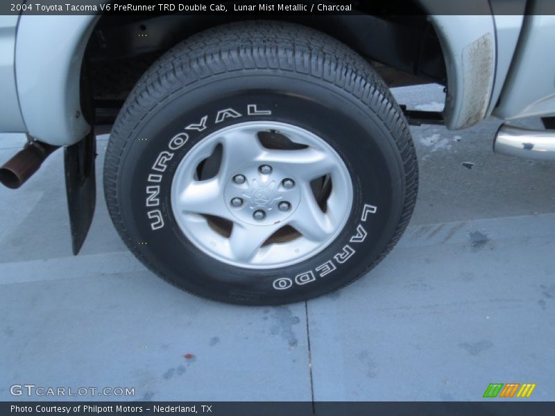 Lunar Mist Metallic / Charcoal 2004 Toyota Tacoma V6 PreRunner TRD Double Cab