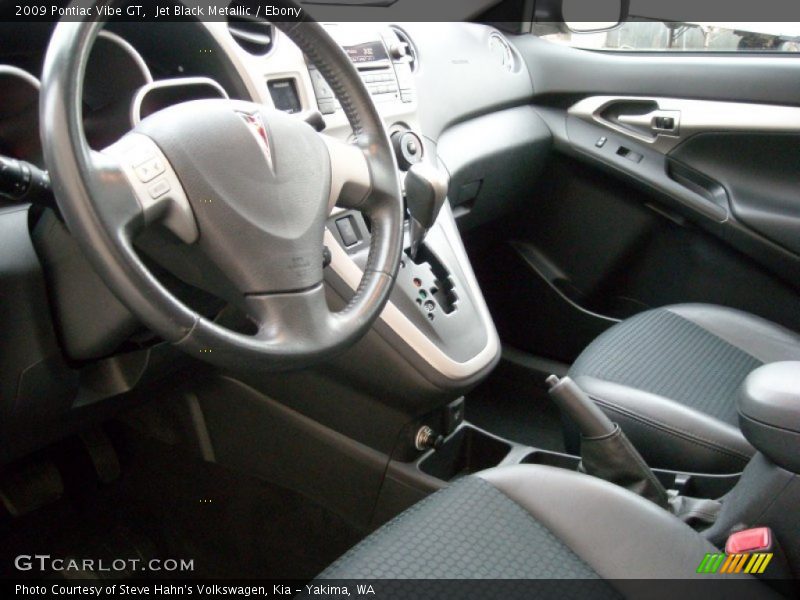 Jet Black Metallic / Ebony 2009 Pontiac Vibe GT