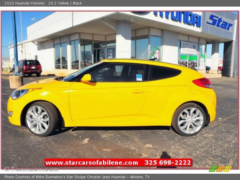 26.2 Yellow / Black 2013 Hyundai Veloster