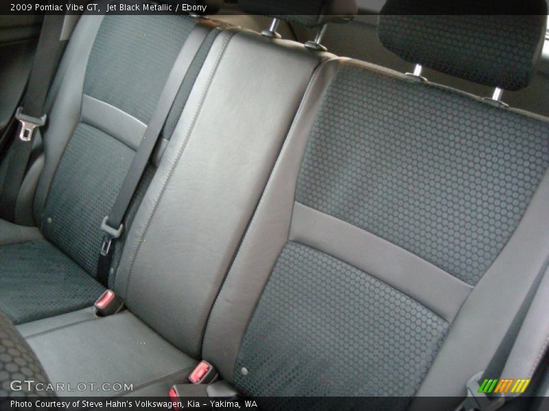 Jet Black Metallic / Ebony 2009 Pontiac Vibe GT