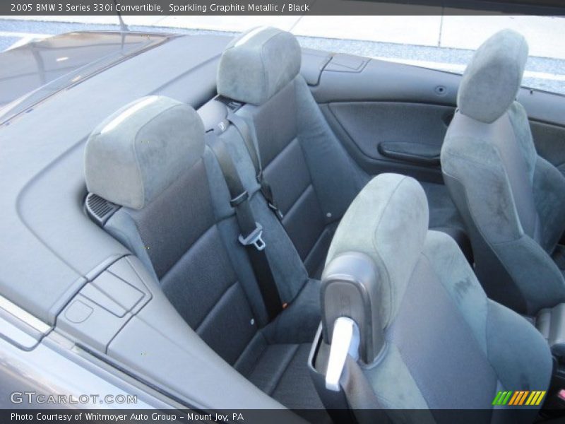 Sparkling Graphite Metallic / Black 2005 BMW 3 Series 330i Convertible