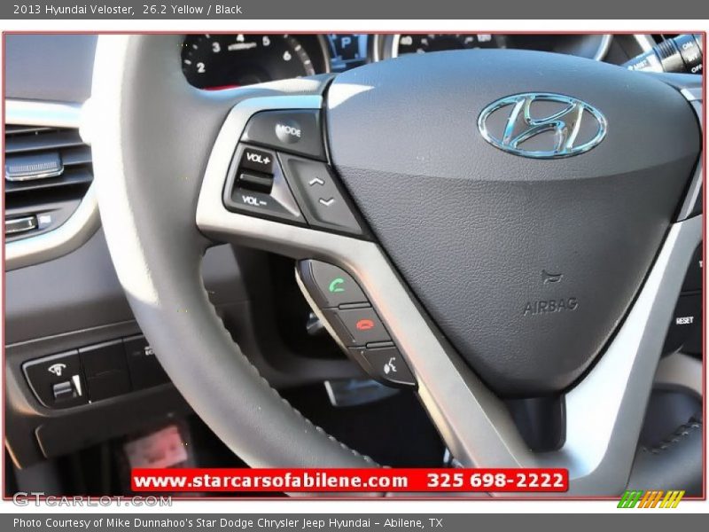 26.2 Yellow / Black 2013 Hyundai Veloster
