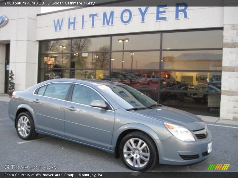 Golden Cashmere / Gray 2008 Saturn Aura XE 3.5