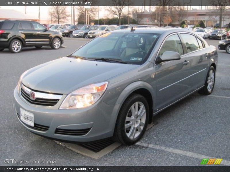 Golden Cashmere / Gray 2008 Saturn Aura XE 3.5