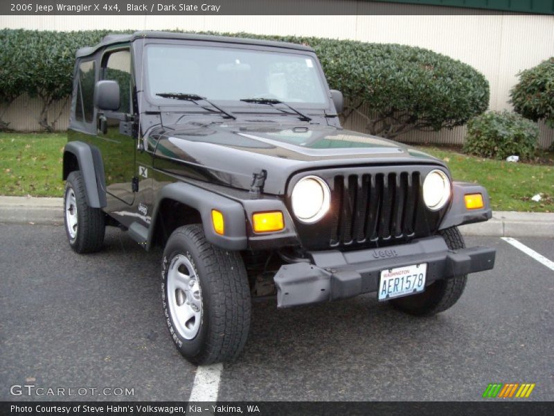 Black / Dark Slate Gray 2006 Jeep Wrangler X 4x4