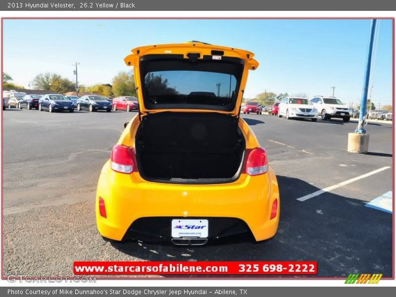 26.2 Yellow / Black 2013 Hyundai Veloster