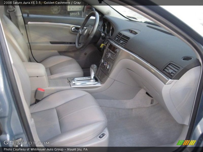 Golden Cashmere / Gray 2008 Saturn Aura XE 3.5