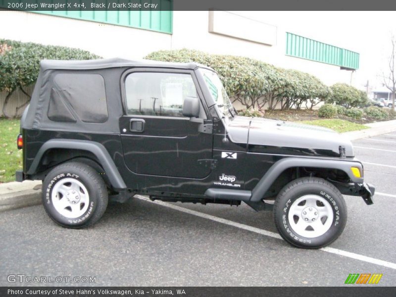 Black / Dark Slate Gray 2006 Jeep Wrangler X 4x4