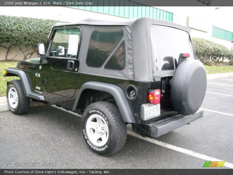 Black / Dark Slate Gray 2006 Jeep Wrangler X 4x4