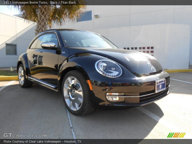 Black / Titan Black 2013 Volkswagen Beetle Turbo