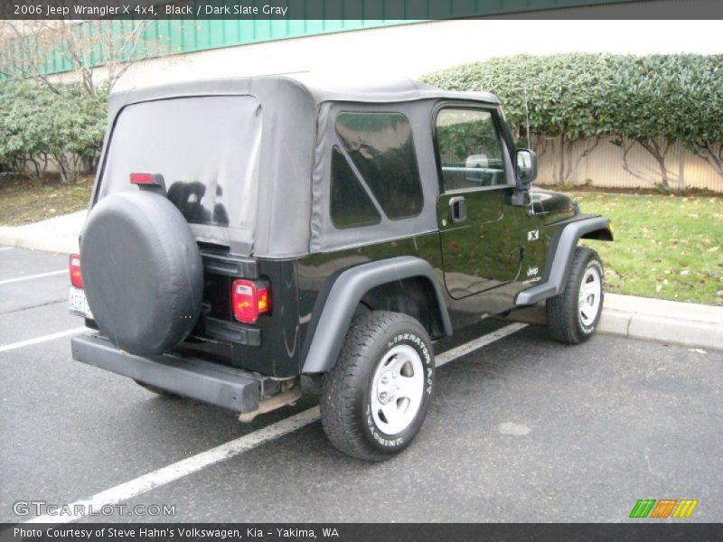 Black / Dark Slate Gray 2006 Jeep Wrangler X 4x4