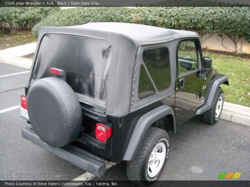 Black / Dark Slate Gray 2006 Jeep Wrangler X 4x4