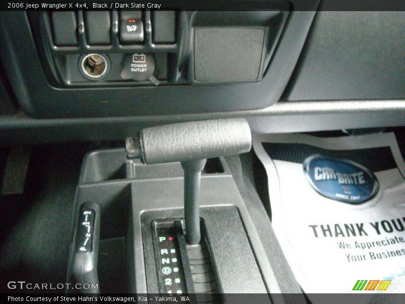  2006 Wrangler X 4x4 6 Speed Manual Shifter