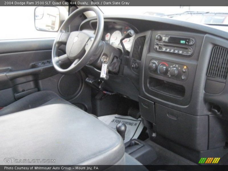 Black / Dark Slate Gray 2004 Dodge Ram 3500 SLT Quad Cab 4x4 Dually