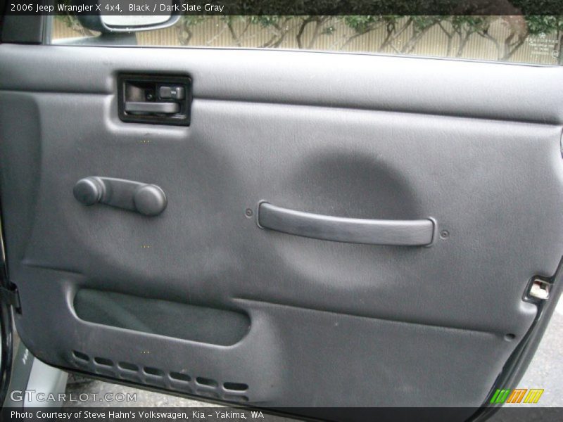 Black / Dark Slate Gray 2006 Jeep Wrangler X 4x4