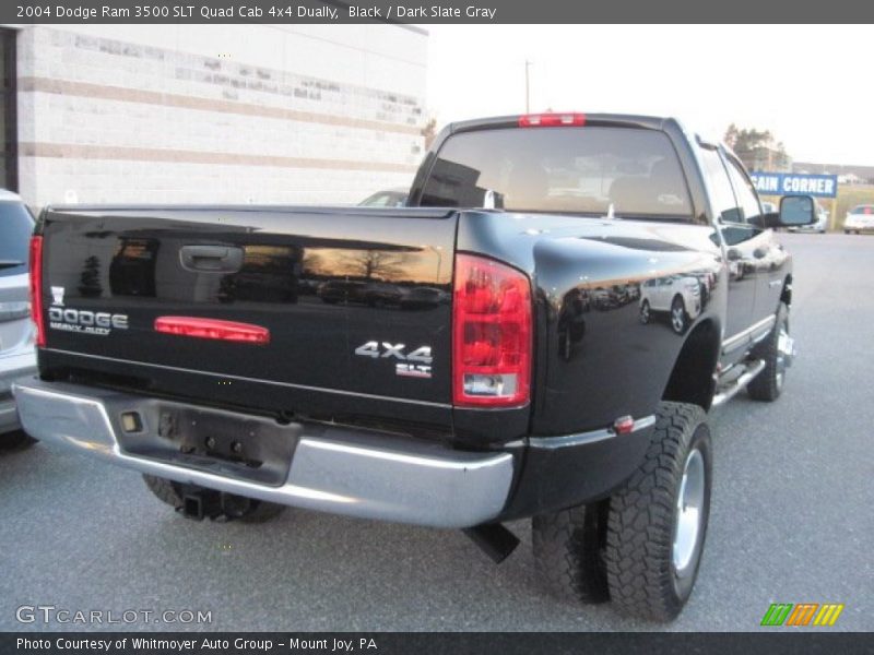 Black / Dark Slate Gray 2004 Dodge Ram 3500 SLT Quad Cab 4x4 Dually