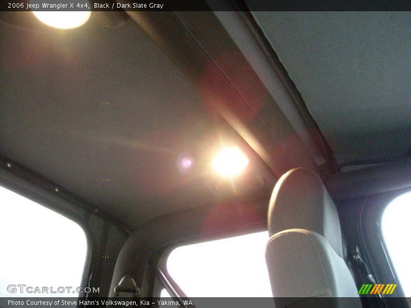 Black / Dark Slate Gray 2006 Jeep Wrangler X 4x4