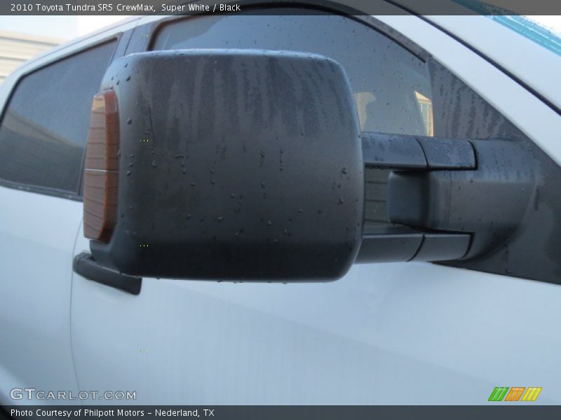Super White / Black 2010 Toyota Tundra SR5 CrewMax