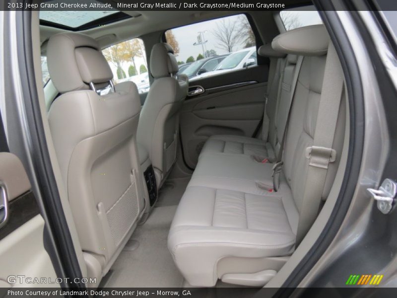 Mineral Gray Metallic / Dark Graystone/Medium Graystone 2013 Jeep Grand Cherokee Altitude
